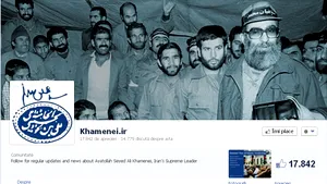 O pagină Facebook dedicată liderului suprem iranian a atras peste 16.600 de navigatori pe Internet