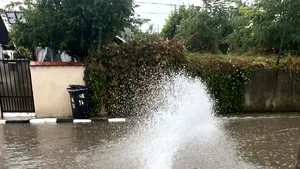Sistemul de canalizare din Giurgiu, suprasolicitat după ploile abundente