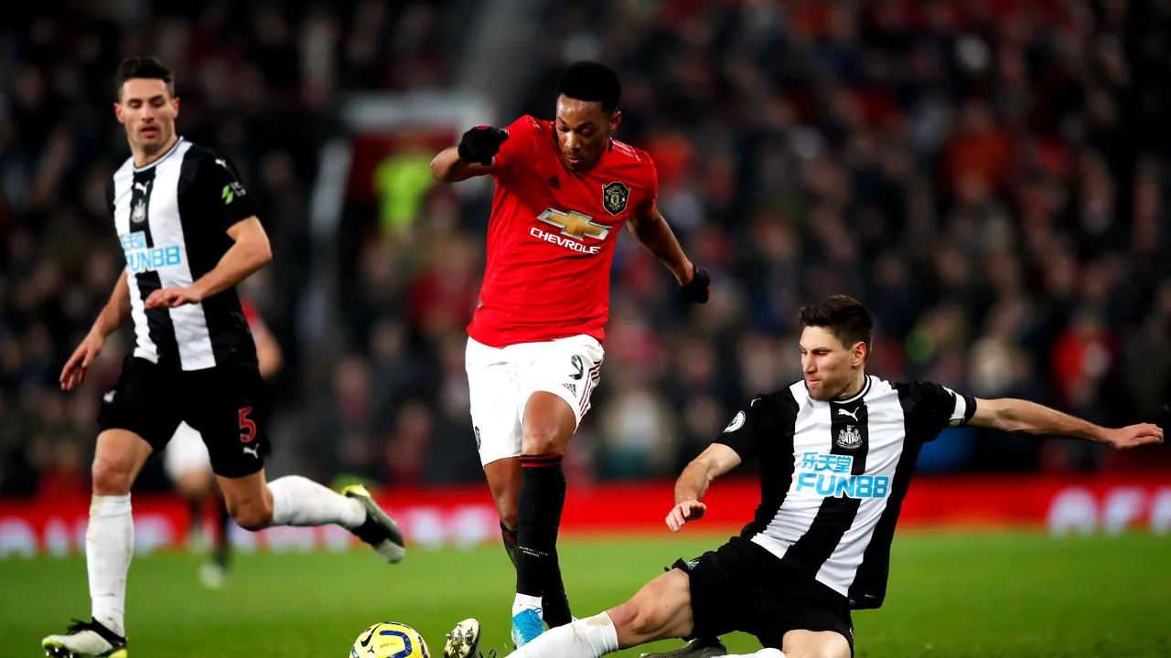 Meci fără emoţii în Premier League: Manchester United - Newcastle United, scor 4-1