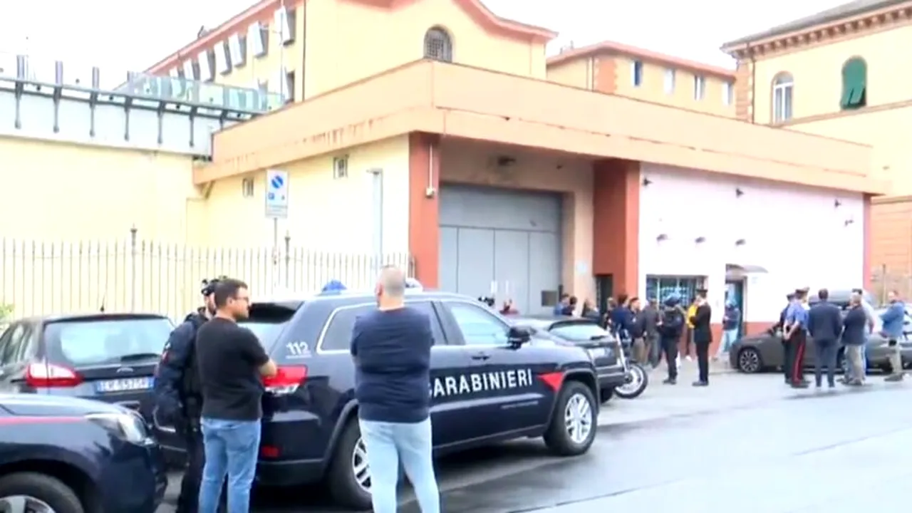 Scene dure în penitenciarul Marassi: Revoltă violentă cu 200 de deținuți, după un presupus viol