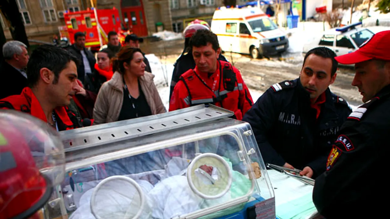 Avarie la o ţeavă de gaz la Spitalul Caritas, 78 de pacienţi au fost transferaţi la alte spitale - VIDEO