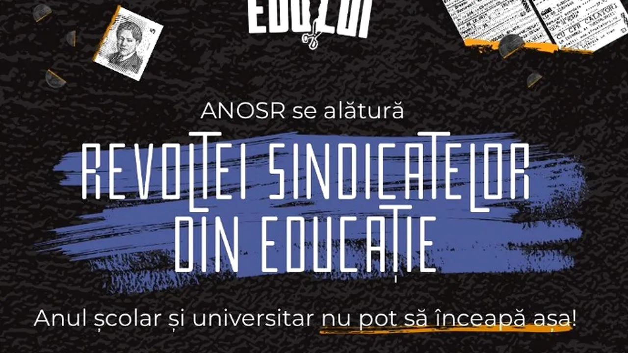 Federația Sindicatelor din Educație amenință cu boicotul simulărilor pentru examenele naționale / Majoritatea profesorilor nu vrea să participe la simulări