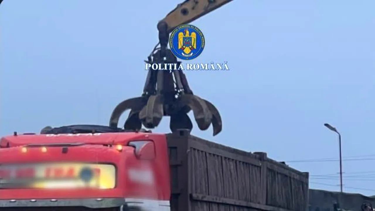 Poluare: Peste 4,5 tone de deșeuri feroase, confiscate în Dâmbovița