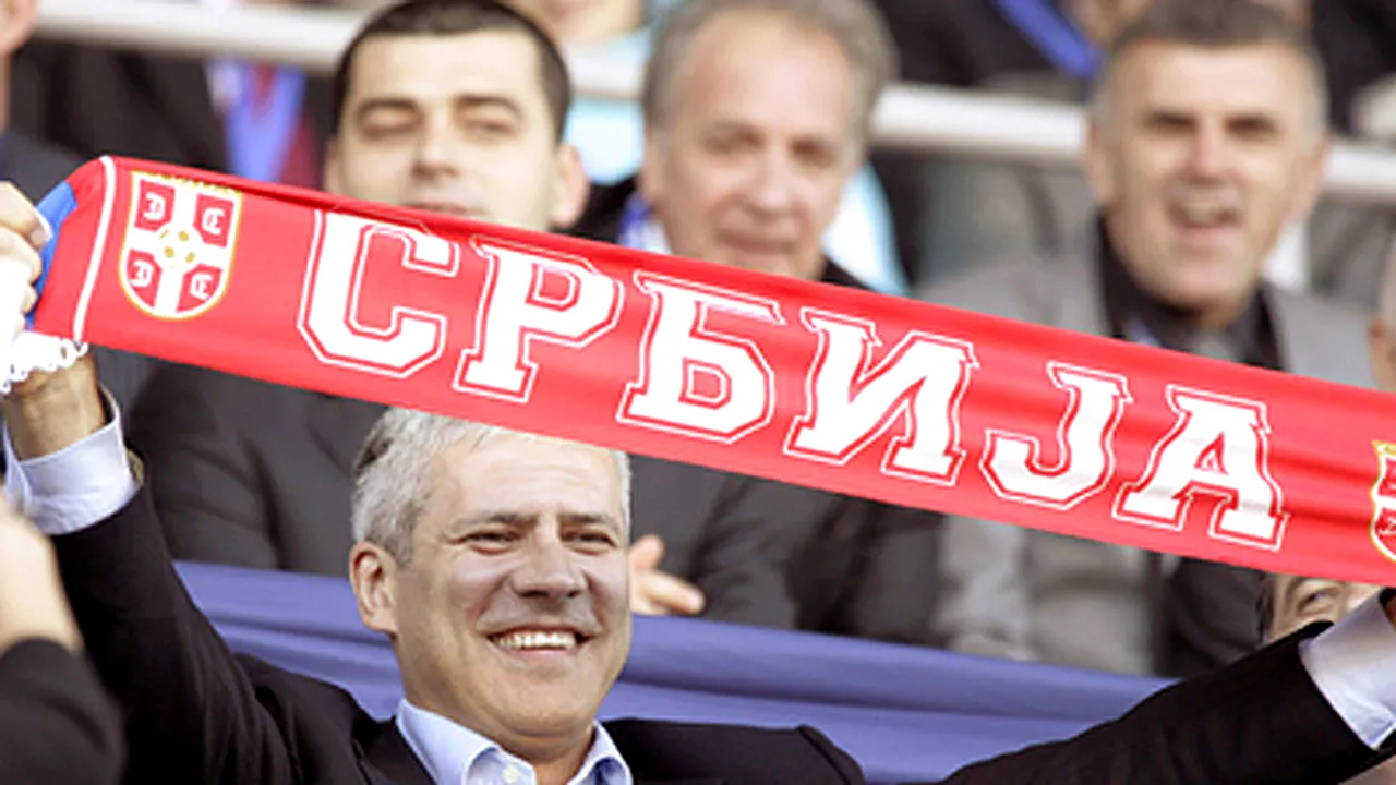 Preşedintele Serbiei, chemat în justiţie pentru că a consumat alcool pe stadion