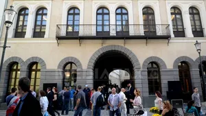 Hanul Gabroveni restaurat, inaugurat de Oprescu la deschiderea Zilelor Bucureştiului - FOTO