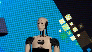 FOTO | A fost inaugurată cea mai mare podea cinetică din lume: Oaspeţii vor fi întâmpinaţi de robotul Pepper