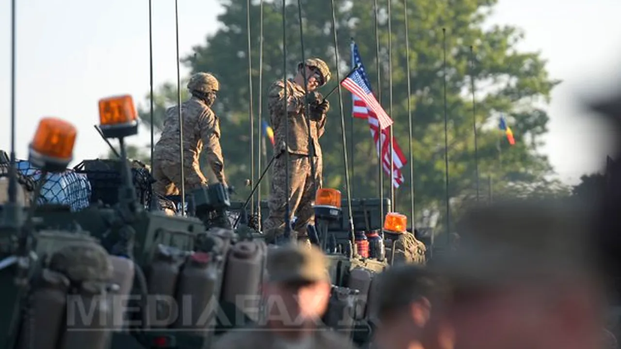 Comandamentul Aliat Întrunit de la Napoli desfăşoară la Cincu, Braşov, exerciţiul Trident Joust 15