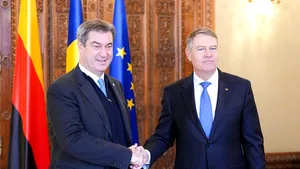 Klaus Iohannis, discuţii despre securitate cu premierul Landului Bavaria, Markus Söder