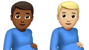 Emoji-ul cu bărbatului „însărcinat” a produs deja primele controverse

