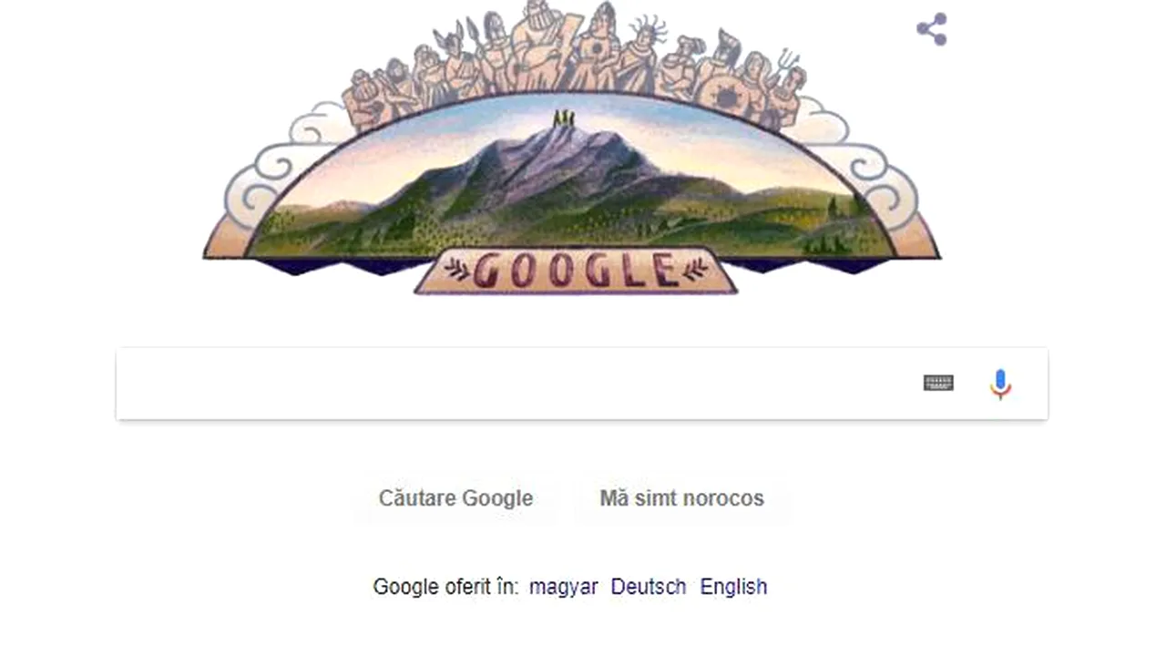 Muntele Olimp: Google celebrează prima ascensiune a celui mai înalt munte din Grecia