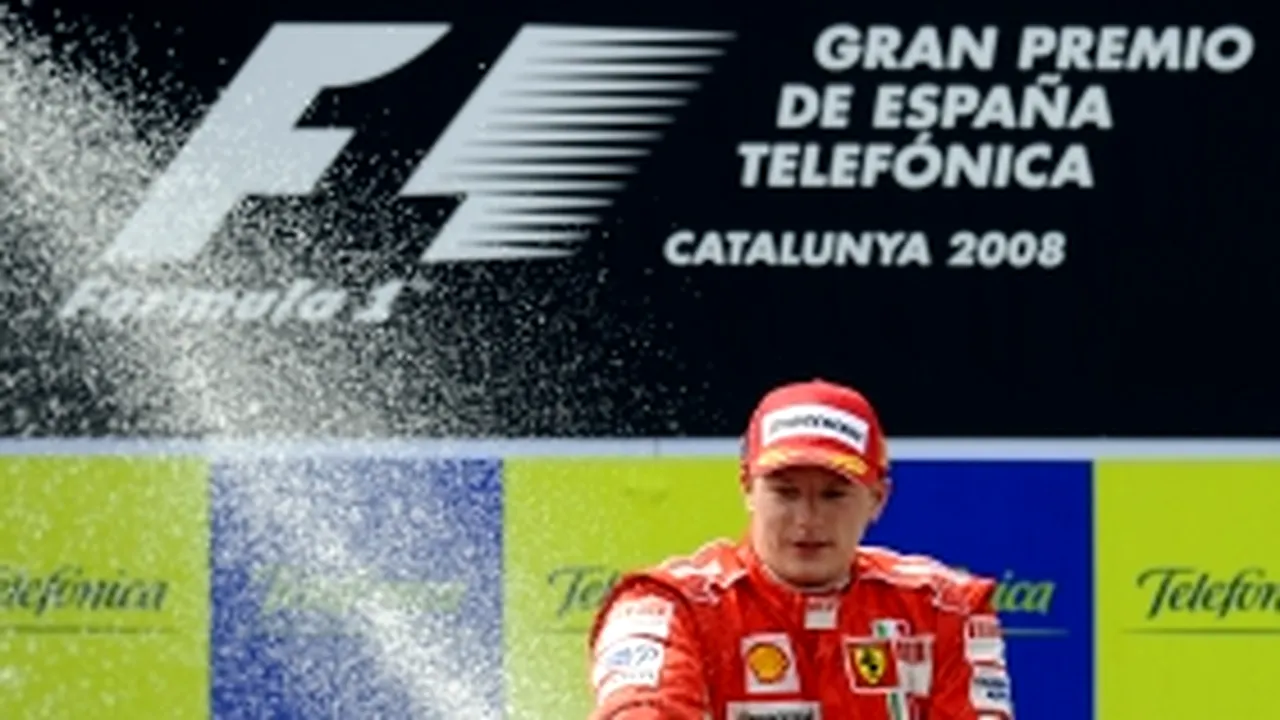 Raikkonen a câştigat Marele Premiu de Formula 1 al Spaniei