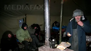 Peste 600 de oameni fără adăpost au fost cazaţi la centrele de asistenţă ale Primăriei Capitalei