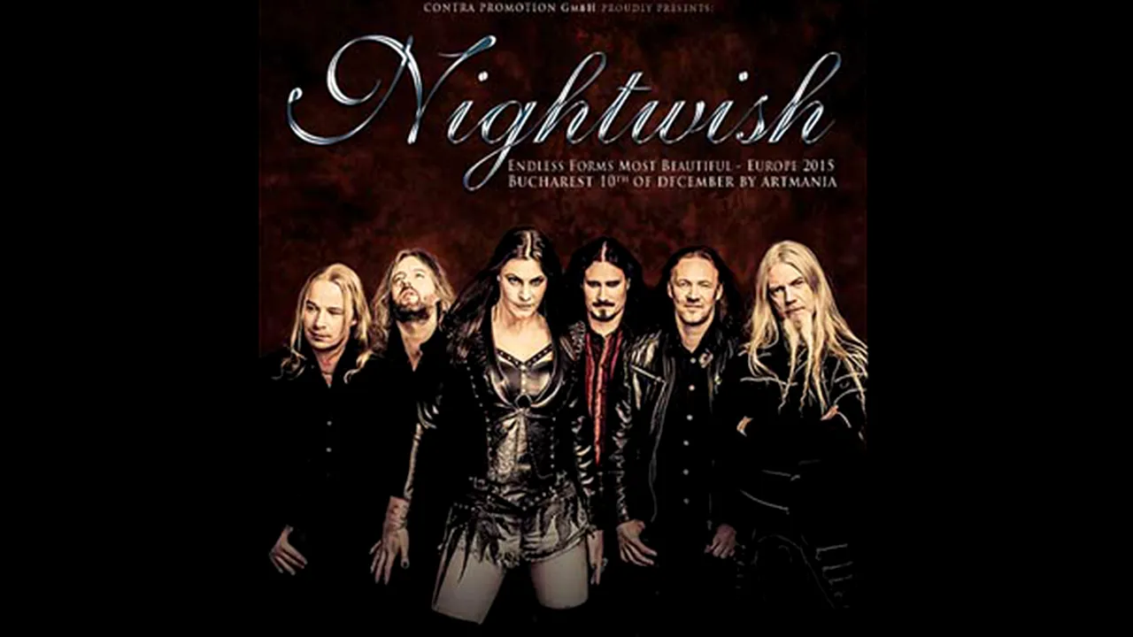 Trupa Nightwish concertează, pe 10 decembrie, la complexul Romexpo din Bucureşti