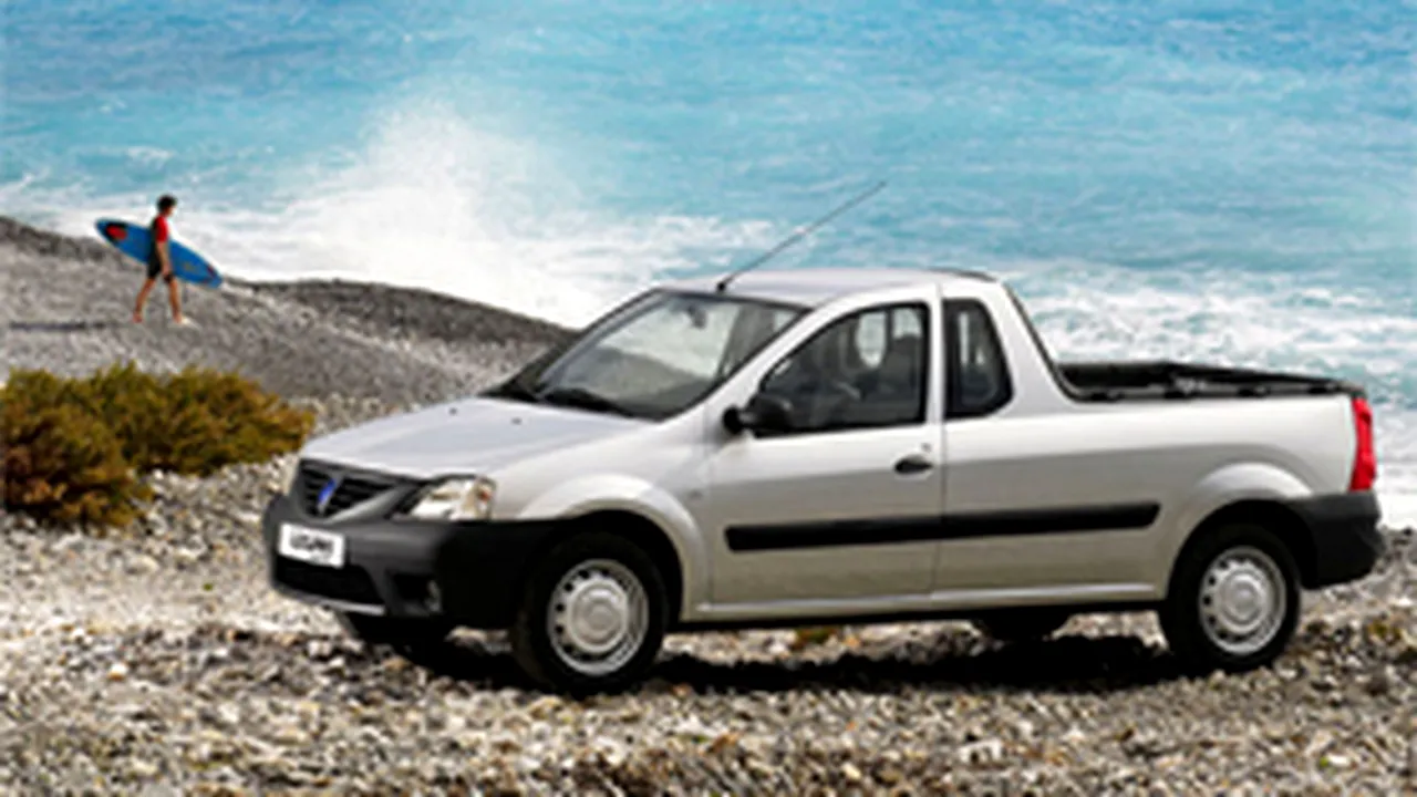 Preţul Logan Pick-Up pleacă de la 7.250 euro