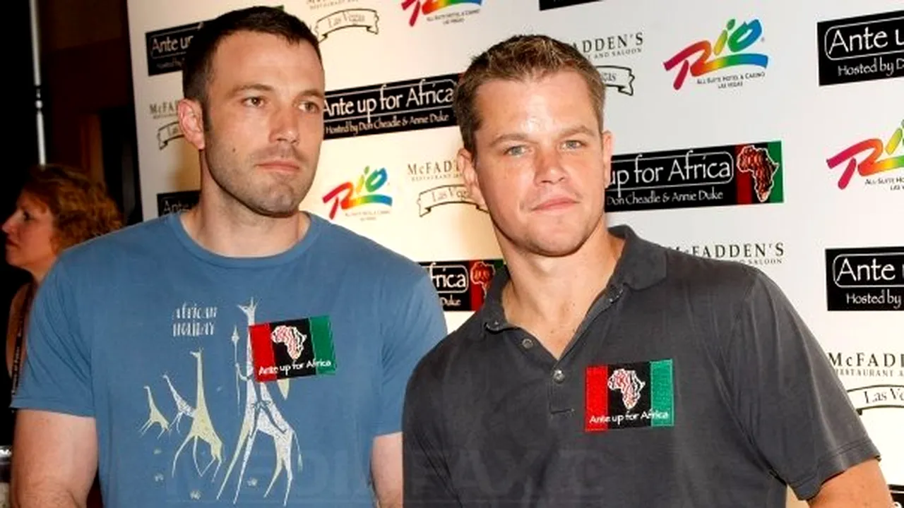 Ben Affleck şi Matt Damon ar putea realiza un film despre scandalul de corupţie de la FIFA