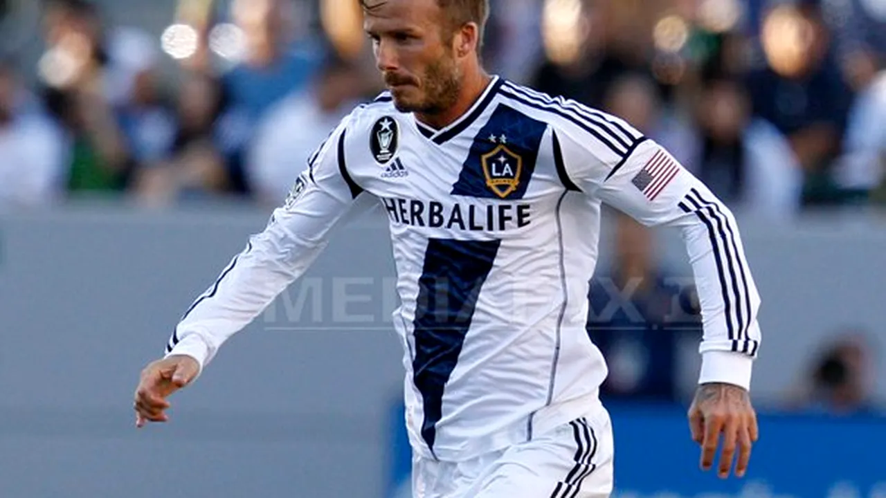 Beckham pleacă de la Los Angeles Galaxy: 