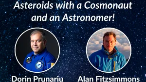 Eveniment inedit. Elevii din Bucureşti îi întâlnesc pe cosmonautul Dumitru Prunariu şi pe astronomul Alan Fitzsimmons 