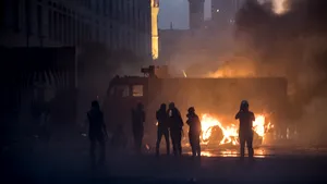 GALERIE FOTO | Proteste violente în Liban. Un poliţist a murit, 238 de persoane au fost rănite