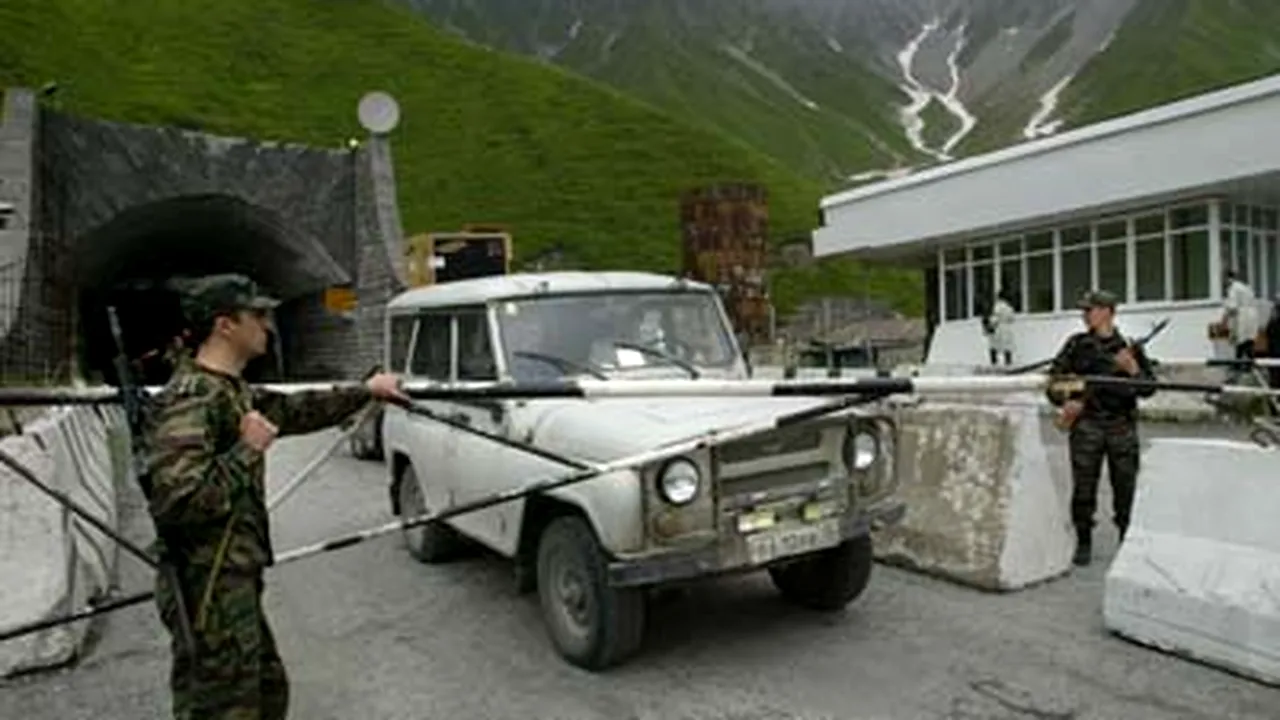 Patru militari georgieni, arestaţi în Osetia de Sud