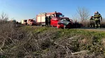 Trafic oprit pe DN 58B, în Timiş, din cauza unui accident. Şoferul a murit