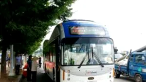 Nou mijloc de transport într-un oraş din Coreea de Sud: Cum funcţionează autobuzele electrice cu încărcare wireless - FOTO