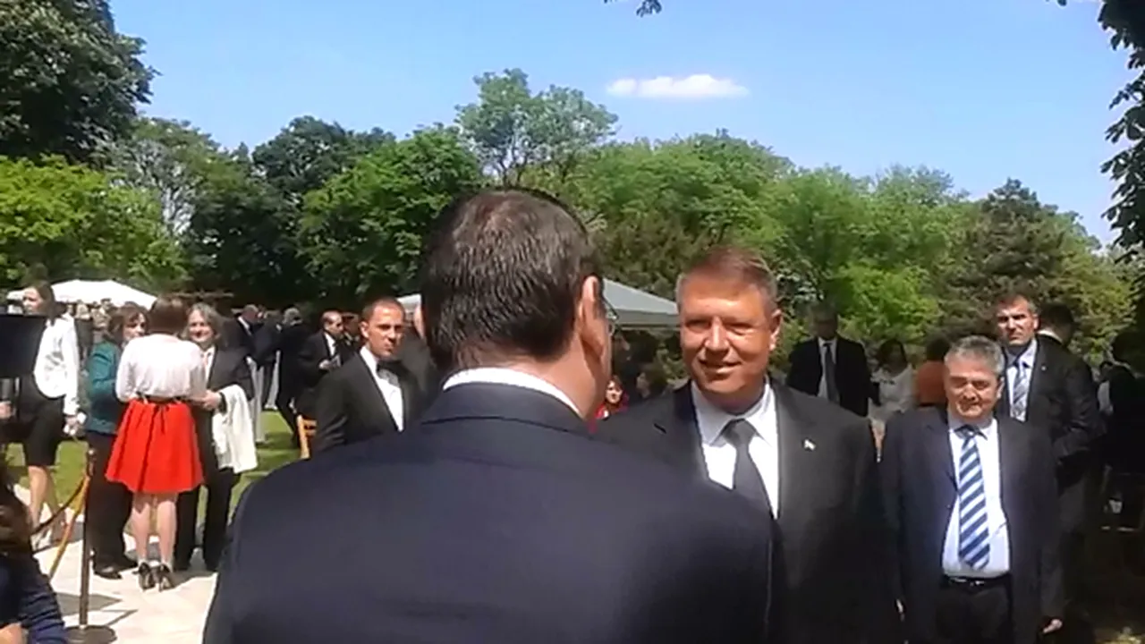 Ponta, către presă, după ce l-a salutat pe Iohannis la Cotroceni: Nu aţi avut ştire, ghinion! - VIDEO