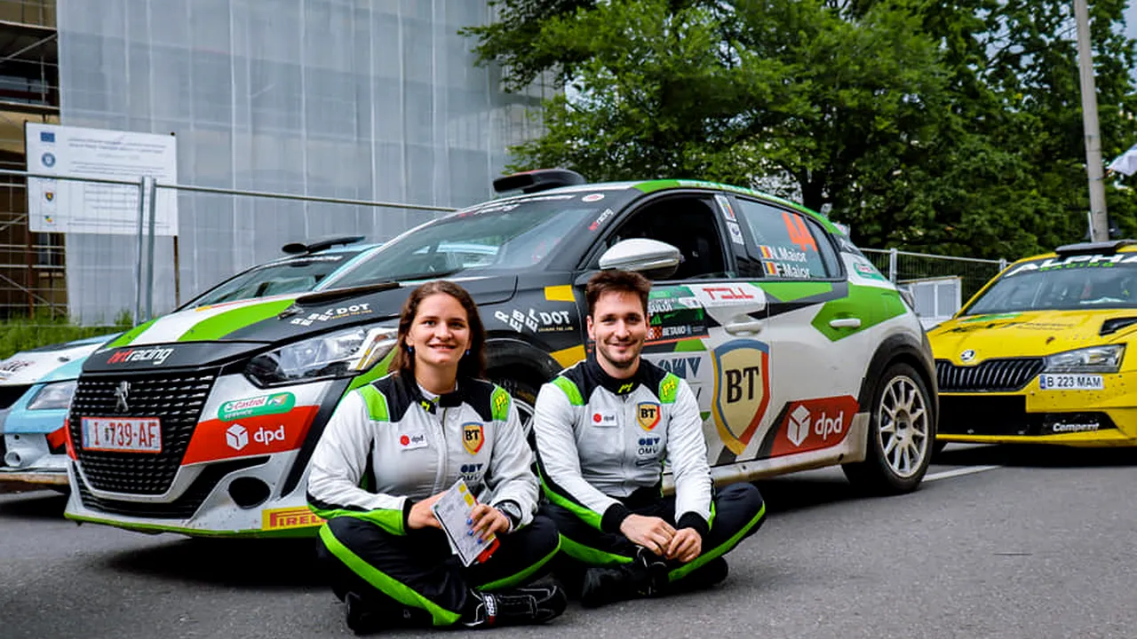 Fraţii Maior, start în cursa pentru un nou podium în Campionatul European de Raliuri

