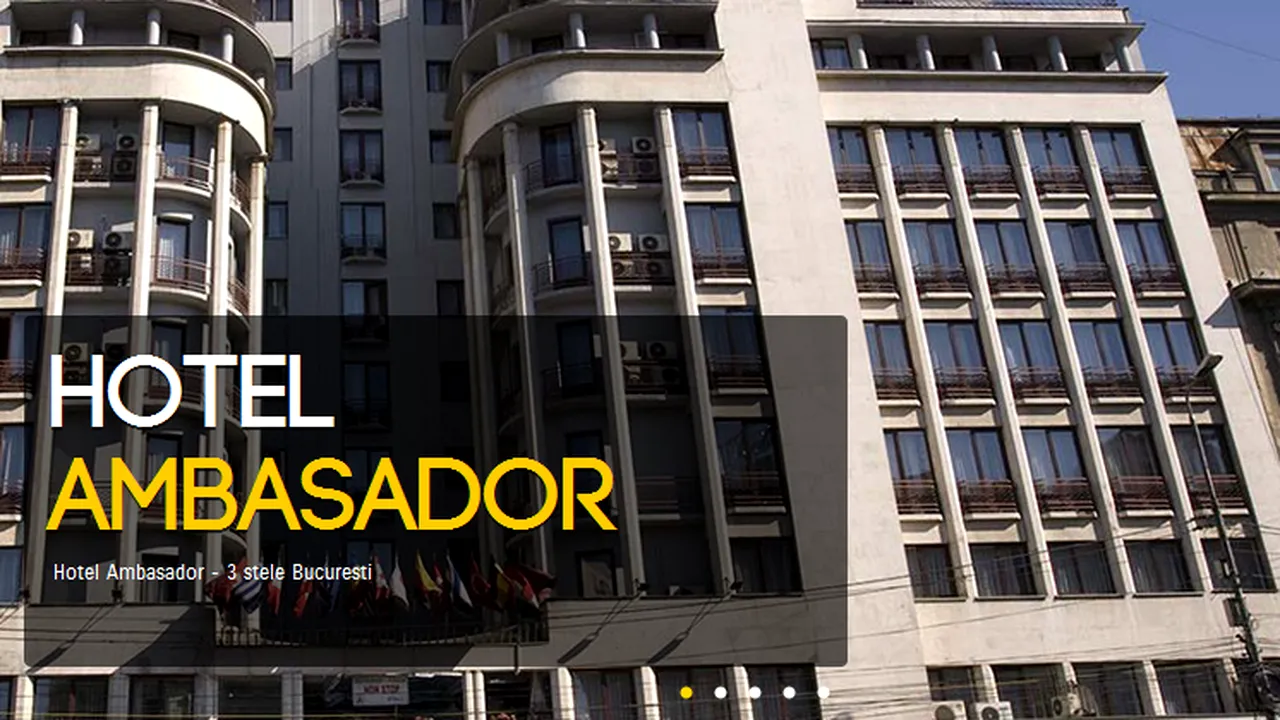 Hotelul Ambasador va funcţiona la jumătate din capacitate, cu 100 de camere, şi va fi renovat