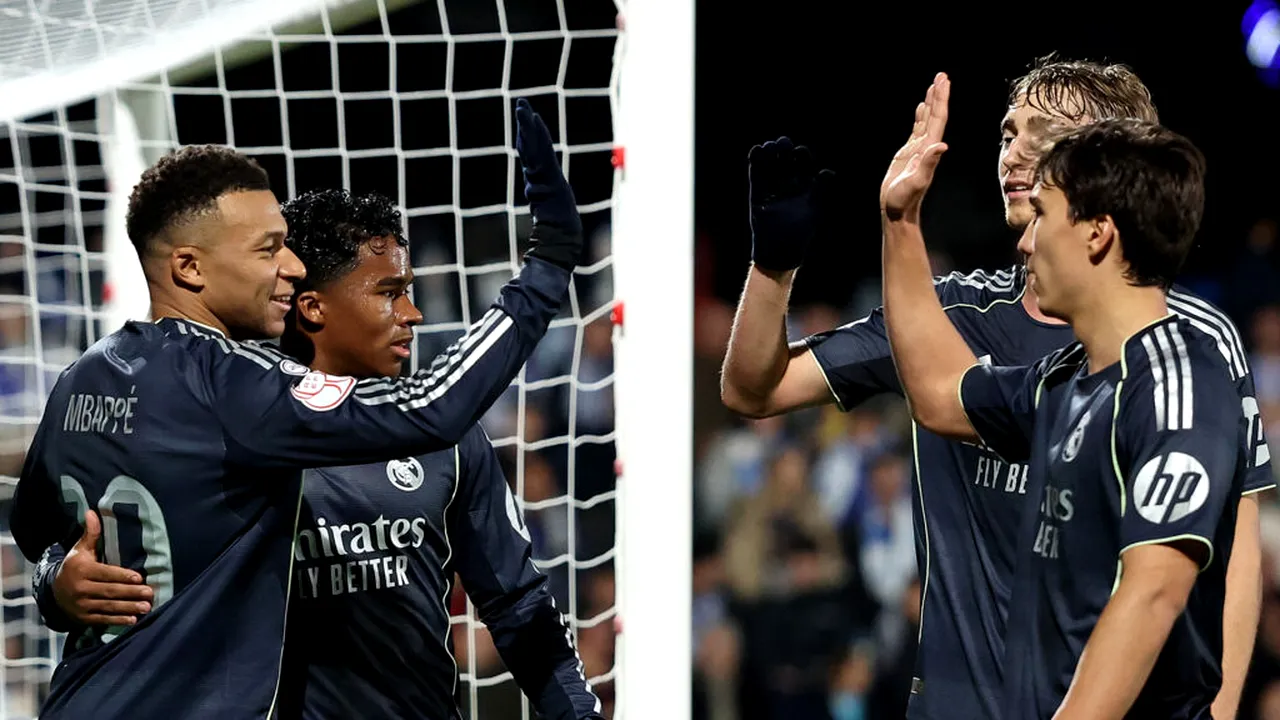 Mbappe se apropie de recordul lui Ronaldo. Real trece de testul din Copa del Rey