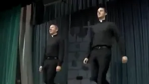 Un videoclip cu doi preoţi care dansează step devine viral pe internet - VIDEO