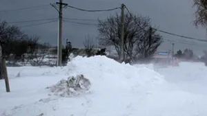 Snowstorms Seriously Affect Constanta County, SE Romania
