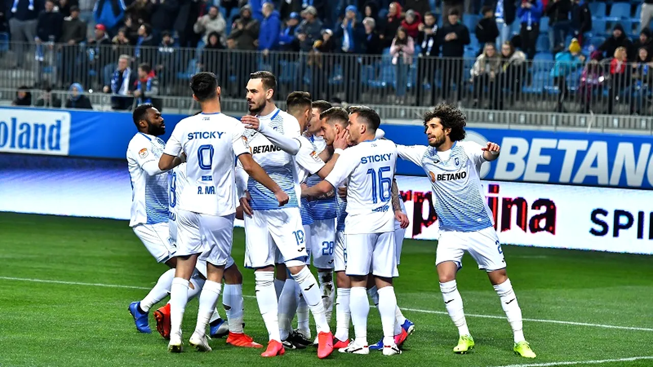 Alexandru Cicâldău îi duce pe olteni pe primul loc în Liga 1! Gaz Metan Mediaş - Universitatea Craiova 1-2
