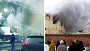 INCENDIUL de la mall-ul din Rusia: Bilanţul a ajuns la 64 de morţi.  Autorităţile din Kemerovo au demarat o anchetă | VIDEO