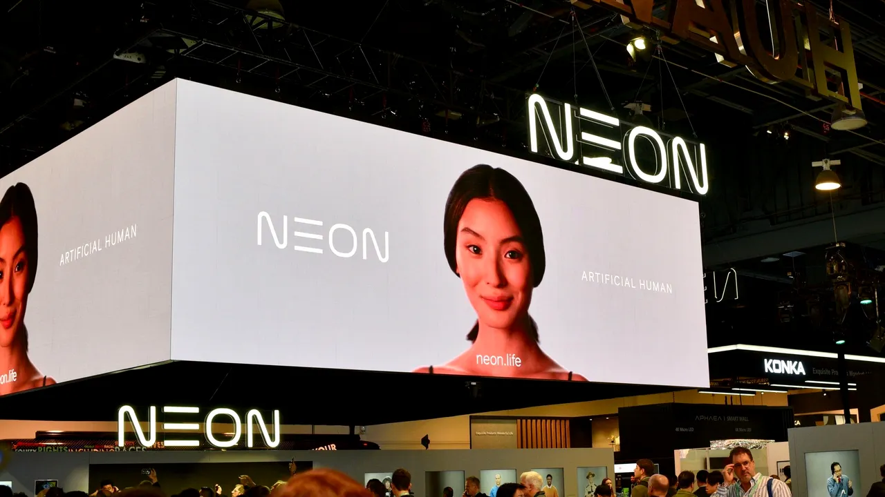 NEON, personalitatea virtuală, va veni pe telefoanele Samsung