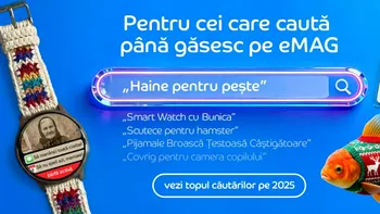 ECONOMIC Record la eMAG în 2025: Un sucevean a făcut peste 2.400 comenzi. Care au fost produsele cel mai bine vândute și cele mai amuzante căutări