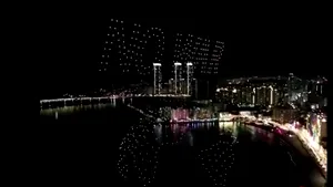 Coreea de Sud este solidară cu Ucraina. Zeci de drone pe cer, un singur mesaj pentru întreaga lume VIDEO