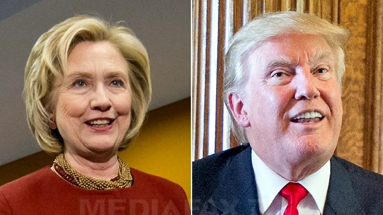 FOCUS: Contracandidaţii Donald Trump şi Hillary Clinton, politici în materie de economie, fiscalitate şi comerţ