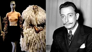 De la pantoful pe cap la Dior. Expoziția care dezvăluie secretul dintre Salvador Dalí și modă