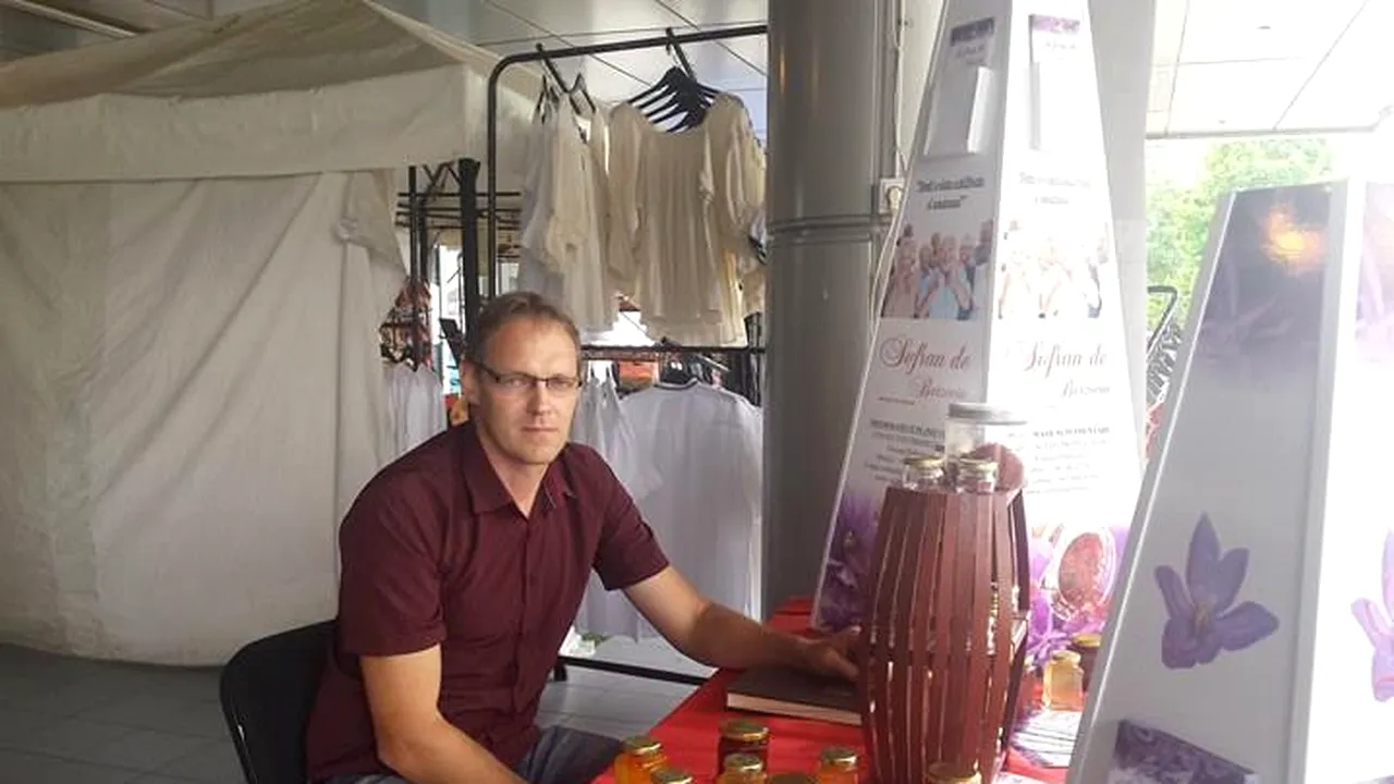 Un belgian cultivă în Banat cel mai scump condiment din lume. Un kg. de şofran costă şi 30.000 euro