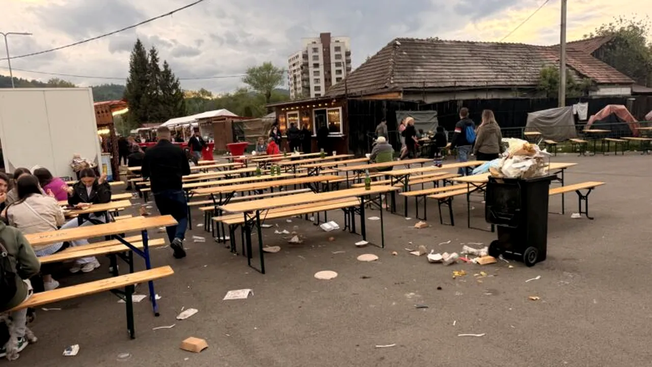 Târg de plăcinte și căpșuni, închis la Brașov din cauza mizeriei. Primar: „O petrecere de prost gust”