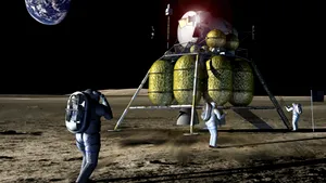 NASA caută apă pe Lună