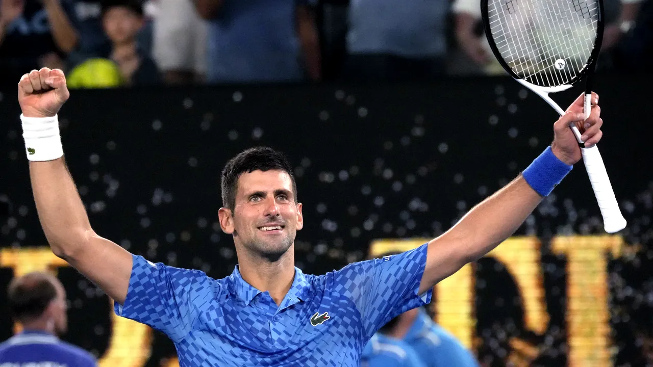 Finală Djokovic - Tsitsipas la Australian Open. Sârbul este în a 10-a finală la Melbourne