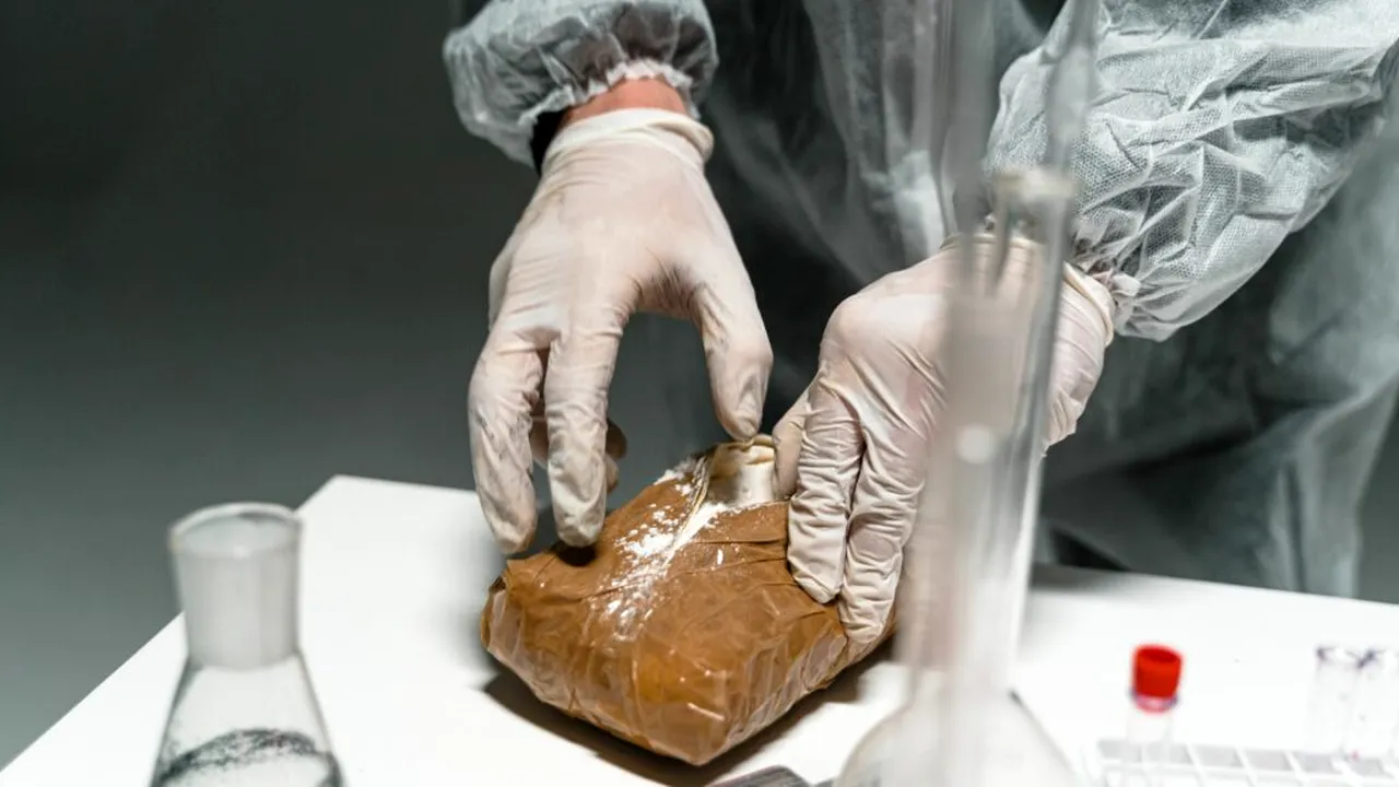 Laborator clandestin de fentanil, destructurat la Sofia. Producea până la 10 kg de drog zilnic
