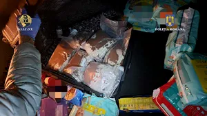 Două persoane care au expediat 6 kg de droguri cristal din Olanda în România, arestate