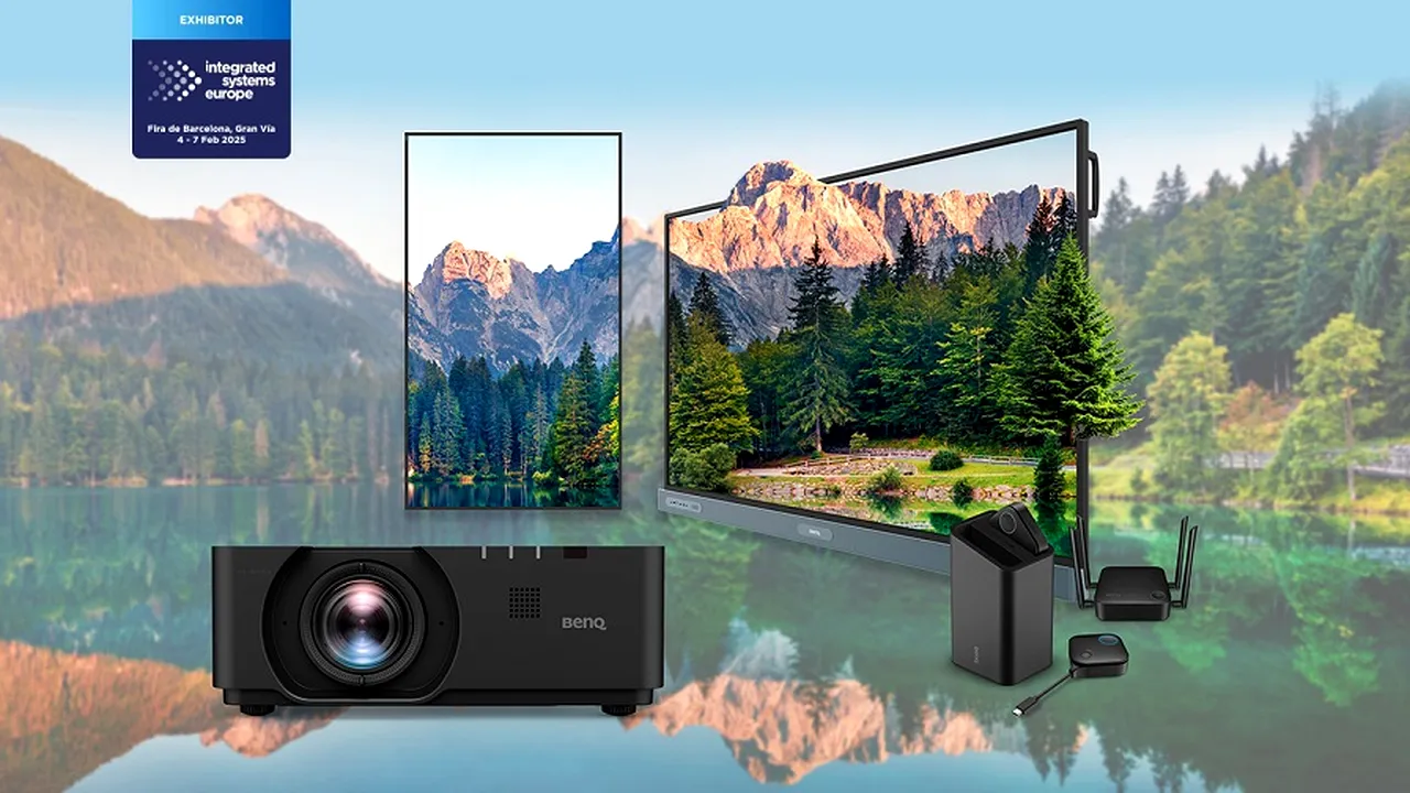 BenQ prezintă soluţiile inovatoare de proiecţie imersivă