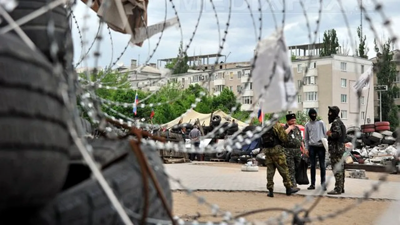 Doi jurnalişti ruşi, reţinuţi în estul Ucrainei, sunt acuzaţi de Washington că transportau armament
