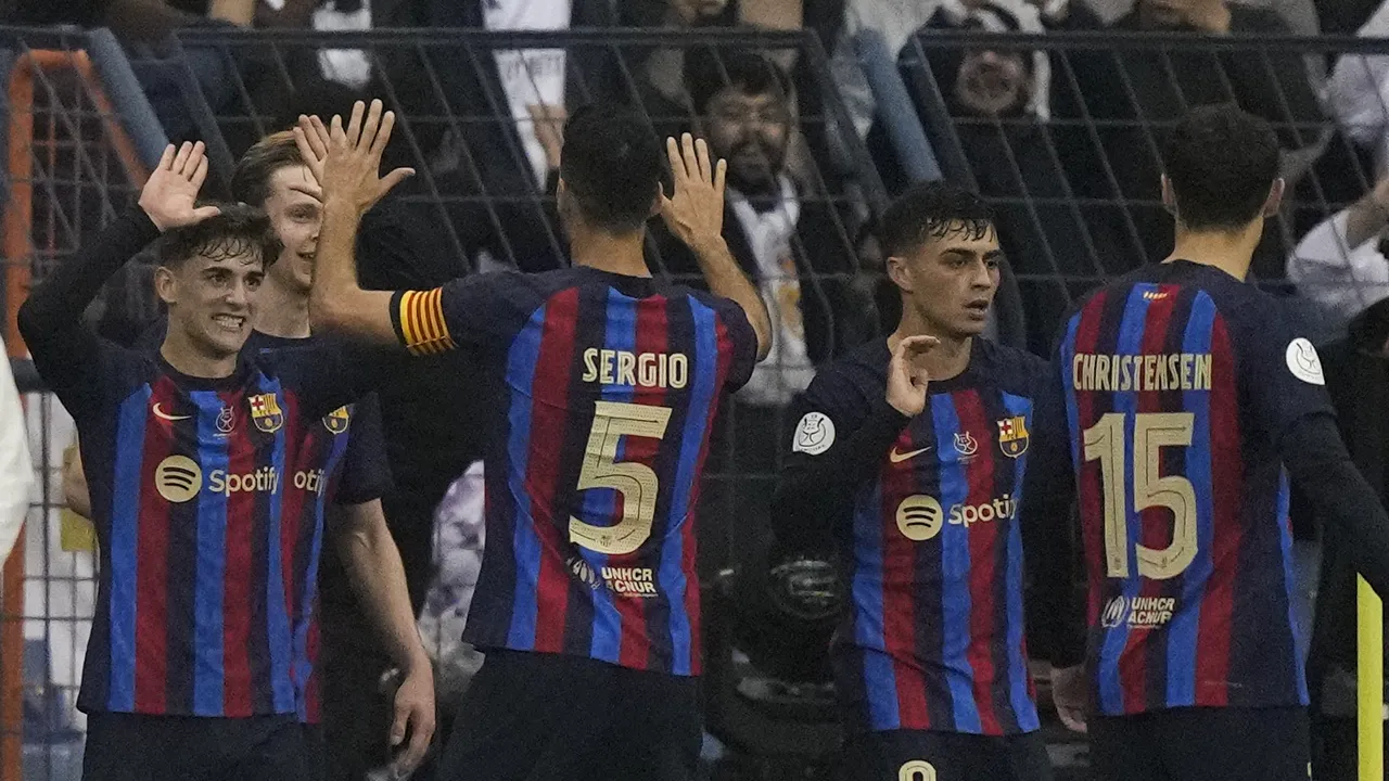Barcelona învinge Real Madrid pe Bernabeu, în prima manşă a semifinalei Cupei Spaniei