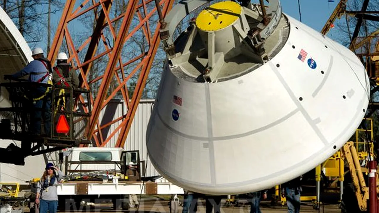 Primul zbor al capsulei spaţiale Orion va avea loc în septembrie 2014