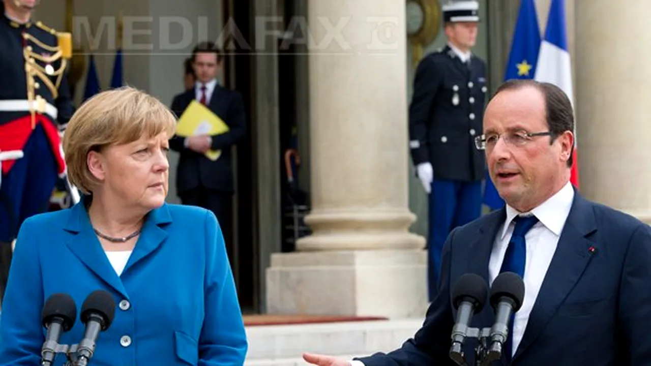 Angela Merkel şi Francois Hollande cer tragerea la răspundere a preşedintelui sirian pentru ”acţiuni criminale”