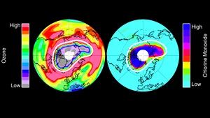 Gaură uriaşă în stratul de ozon de deasupra Arcticii, din cauza frigului extrem